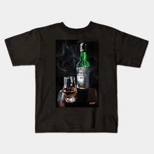 Another Single Malt Scotch - Oil Painting Kids T-Shirt